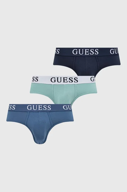 plava Slip gaćice Guess 3-pack Muški