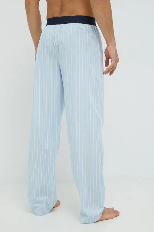 Resteröds spodnie piżamowe bawełniane niebieski
