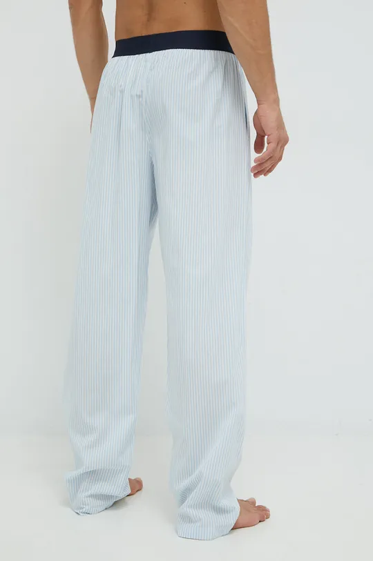 Βαμβακερό παντελόνι πιτζάμα Resteröds μπλε