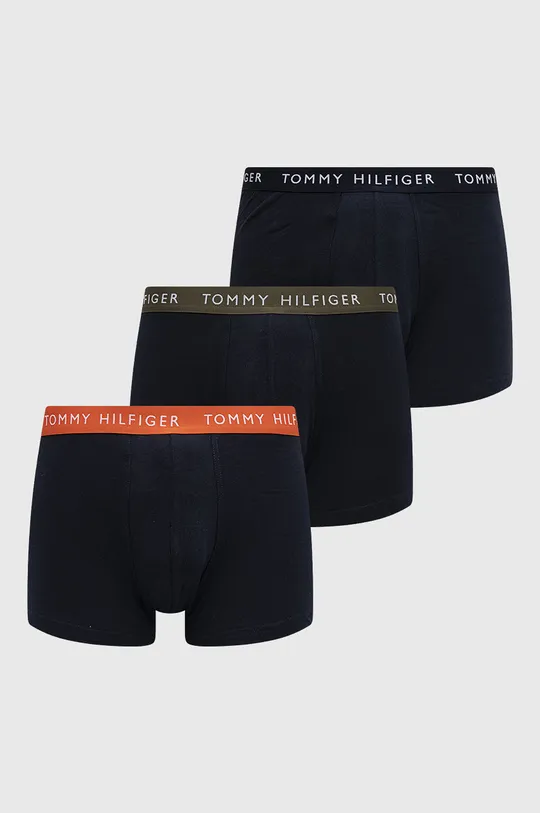 zielony Tommy Hilfiger bokserki (3-pack) Męski