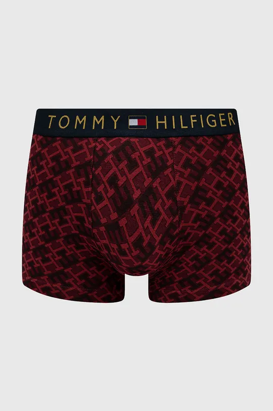 bordowy Tommy Hilfiger bokserki Męski
