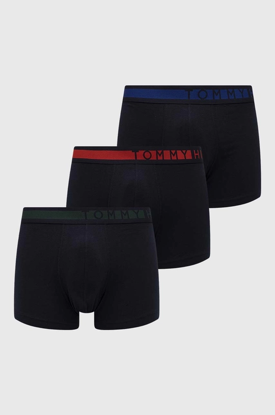 czarny Tommy Hilfiger bokserki 3-pack Męski