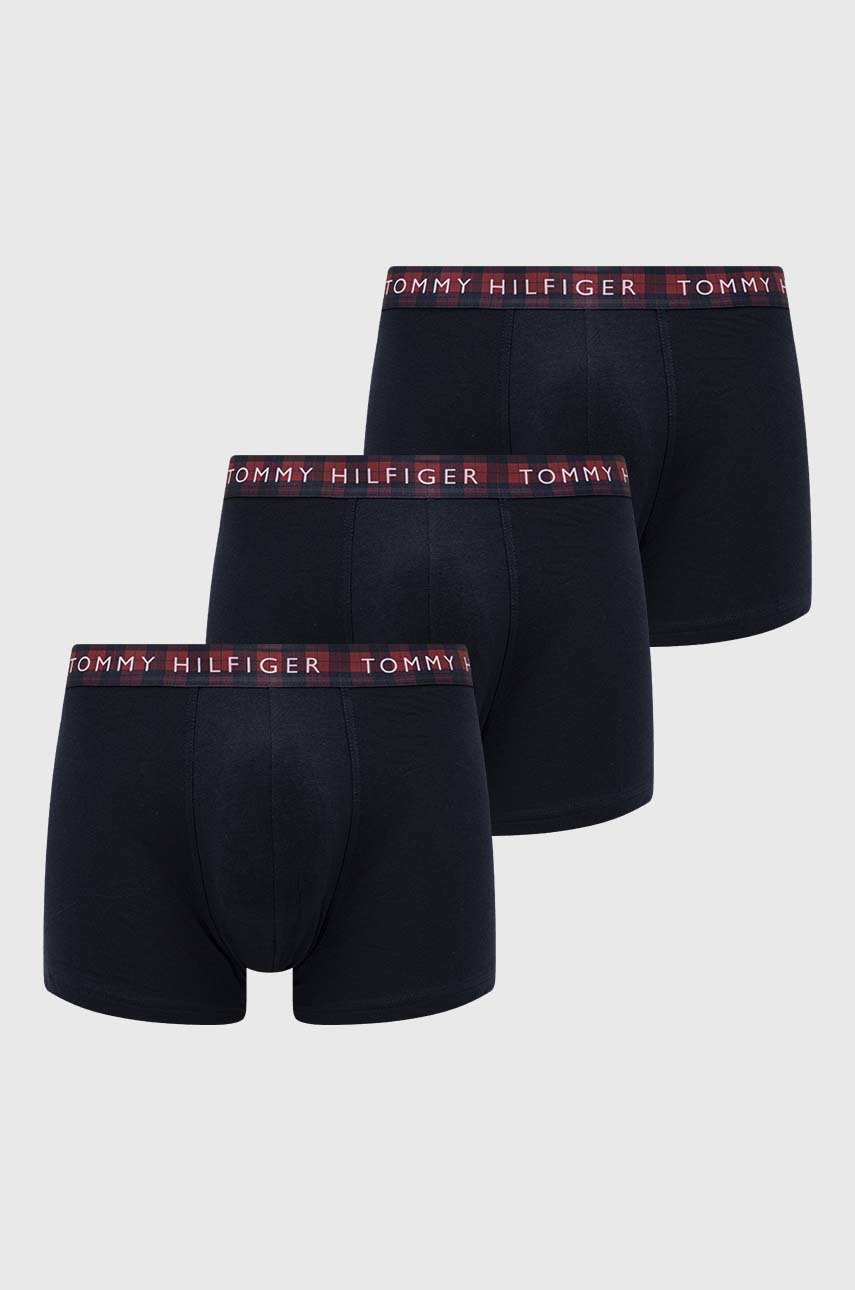 bleumarin Tommy Hilfiger boxeri 3-pack De bărbați