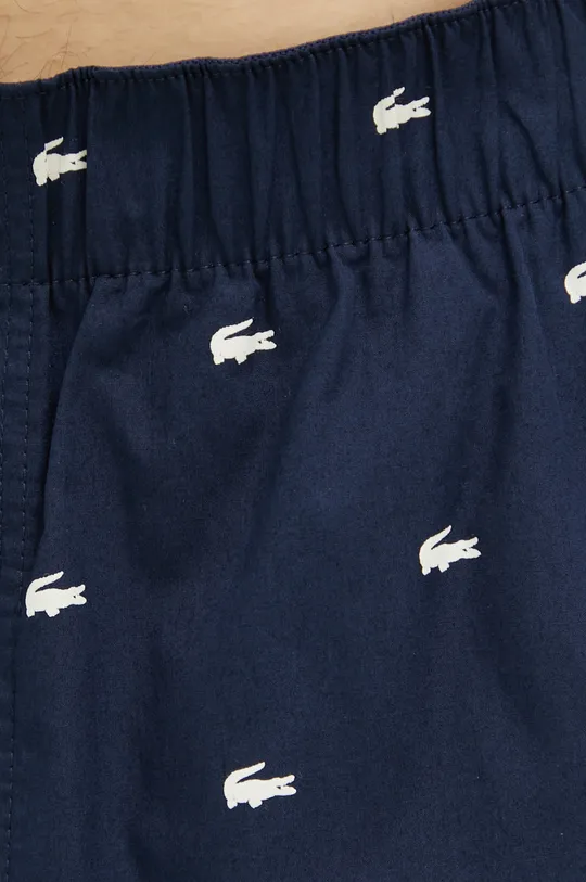 σκούρο μπλε Βαμβακερό παντελόνι πιτζάμα Lacoste