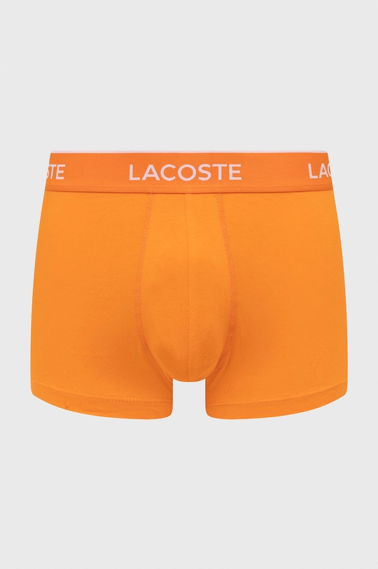 Boksarice Lacoste (3-pack) oranžna