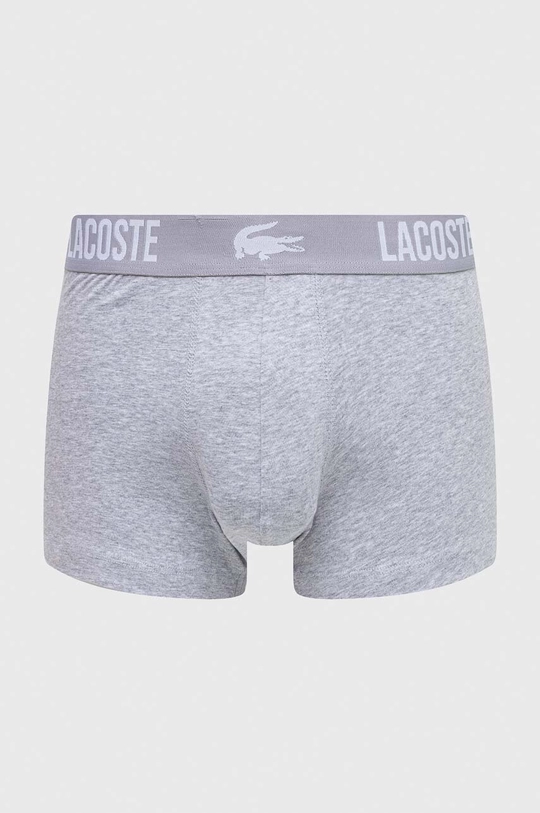 Боксери Lacoste 3-pack сірий