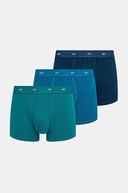 Boxerky CR7 Cristiano Ronaldo 3-pack pletenina modrá 82130.49.406