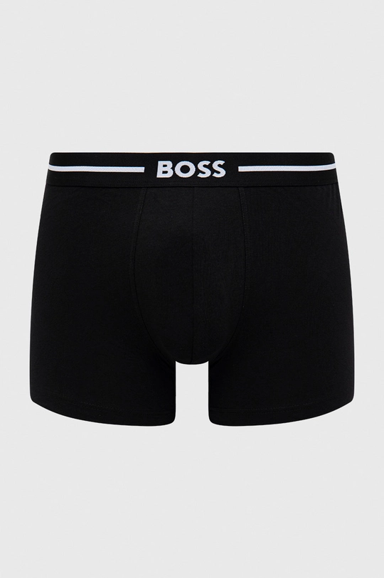 Boxerky BOSS  (3-pak) čierna