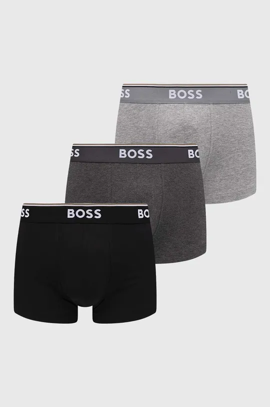 серый Боксеры BOSS (3 - Pack) Мужской