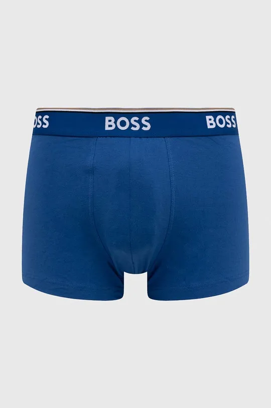 niebieski BOSS bokserki 3 - pack