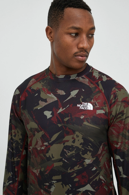 multicolor The North Face longsleeve funkcyjny Dragline Męski