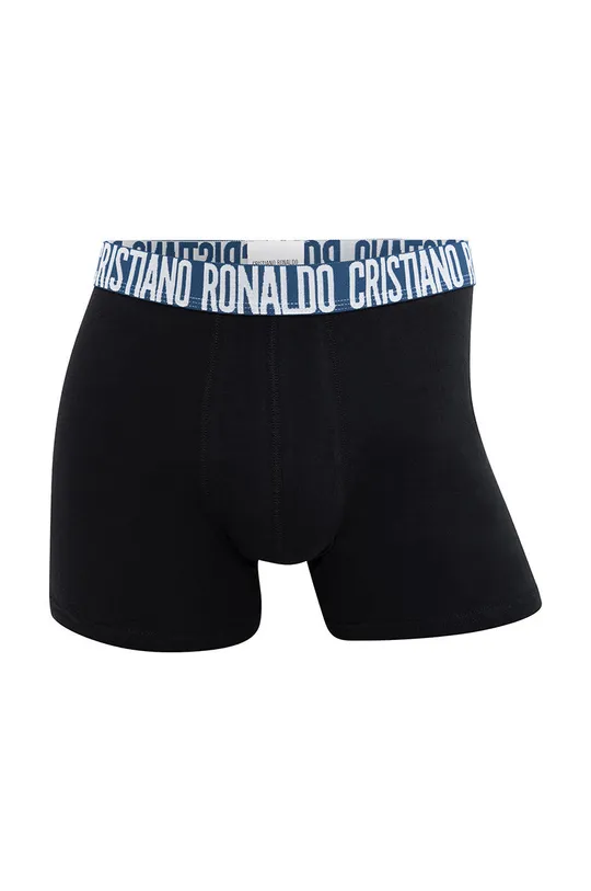 čierna Boxerky CR7 Cristiano Ronaldo 4-pak