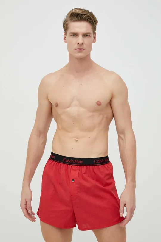 чорний Бавовняні боксери Calvin Klein Underwear 2-pack Чоловічий