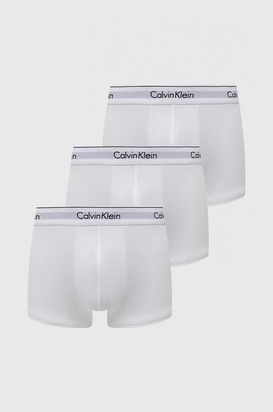 biały Calvin Klein Underwear bokserki (3-pack) Męski