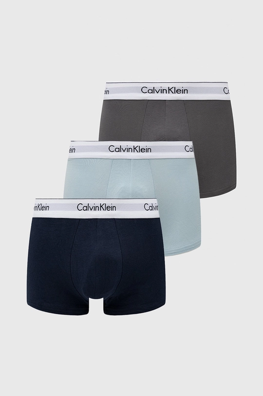 szary Calvin Klein Underwear bokserki (3-pack) Męski