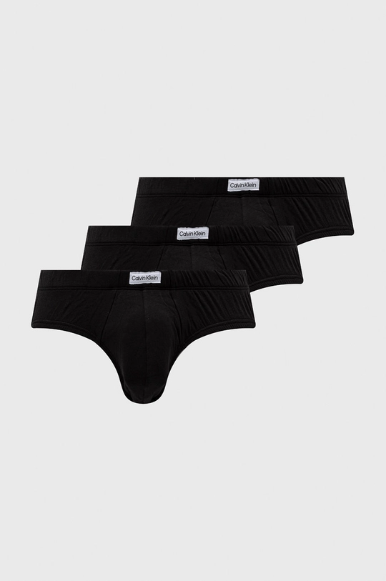 czarny Calvin Klein Underwear slipy 3-pack Męski