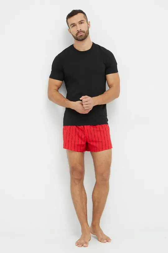 Calvin Klein Underwear piżama bawełniana czarny