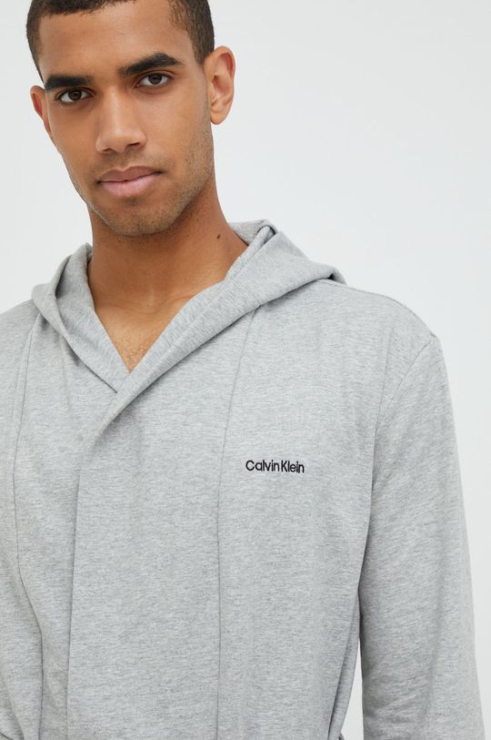 jasny szary Calvin Klein Underwear szlafrok