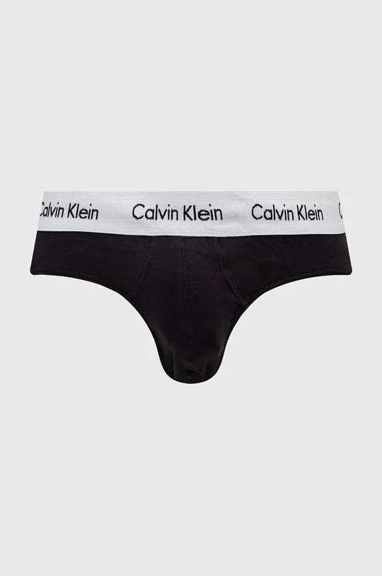 Slipy Calvin Klein Underwear 5-pak čierna