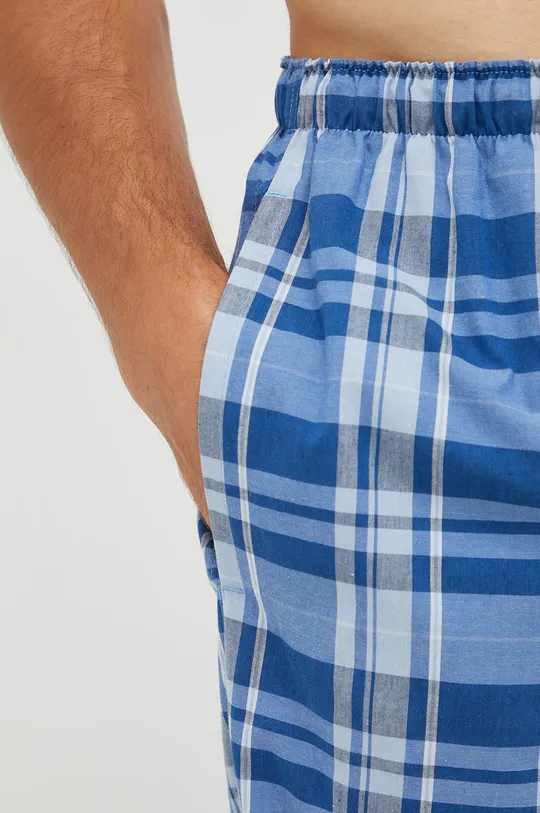 fioletowy GAP spodnie piżamowe bawełniane