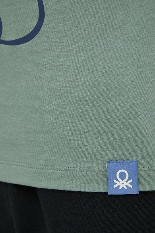 United Colors of Benetton t-shirt piżamowy bawełniany Męski