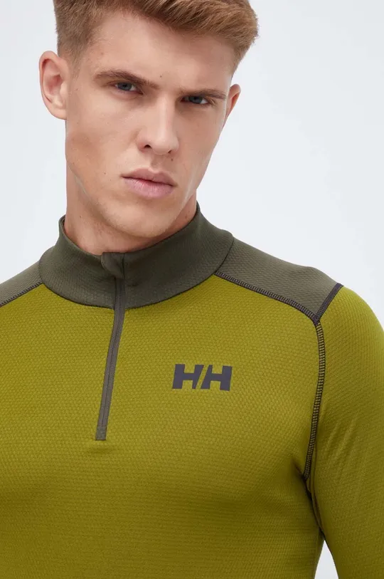 zelena Helly Hansen funkcionalna majica z dolgimi rokavi Lifa Active