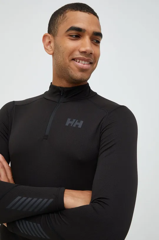 μαύρο Helly Hansen λειτουργικό μακρυμάνικο πουκάμισο Lifa Active
