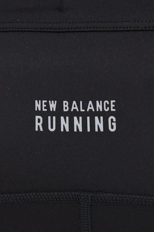 чёрный Леггинсы для бега New Balance Impact Run