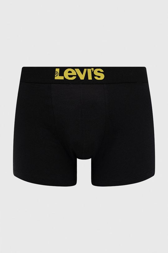 Boxerky Levi's 3-pack černá