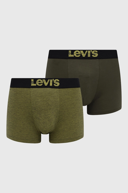 zelená Boxerky Levi's (2-pak) Pánsky