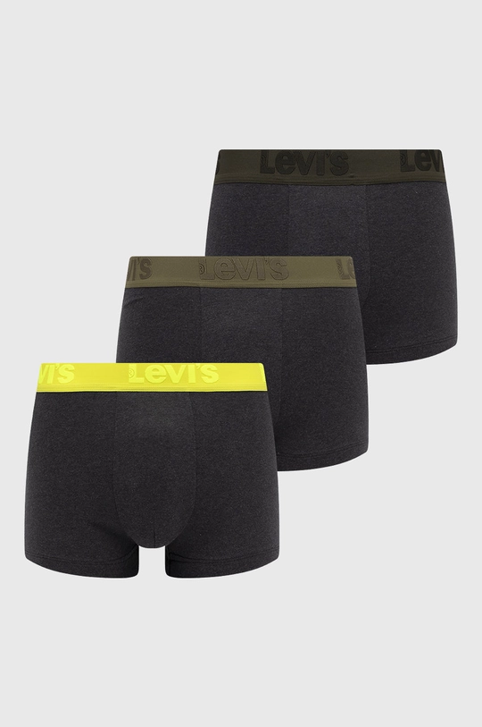 szary Levi's bokserki (3-pack) Męski