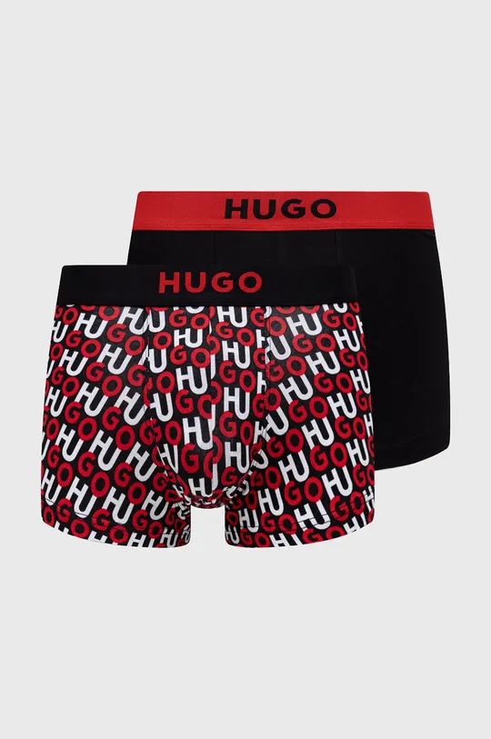 чорний Боксери HUGO 2-pack Чоловічий