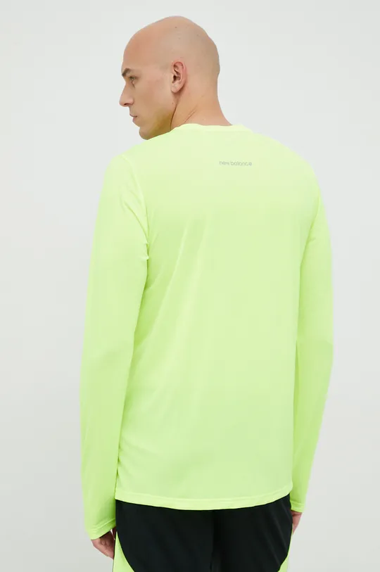 Bežecké tričko s dlhým rukávom New Balance Accelerate zelená