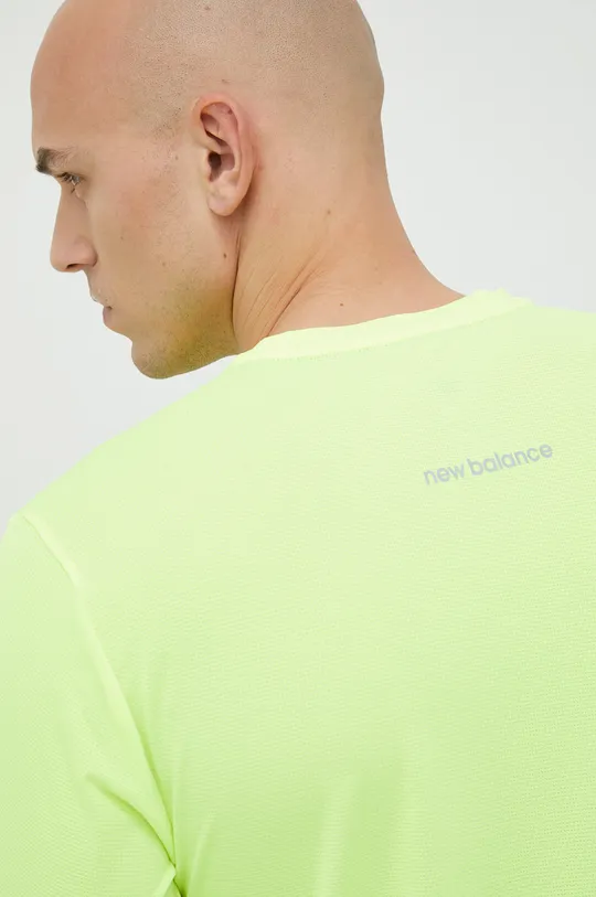 Bežecké tričko s dlhým rukávom New Balance Accelerate  100 % Recyklovaný polyester