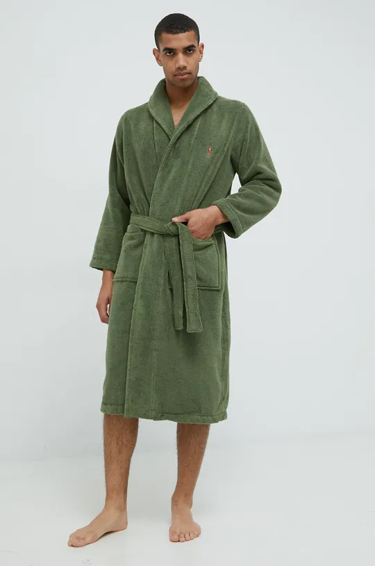 πράσινο Βαμβακερό μπουρνούζι Polo Ralph Lauren Ανδρικά