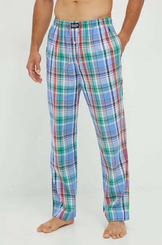πολύχρωμο Βαμβακερό παντελόνι πιτζάμα Polo Ralph Lauren Ανδρικά