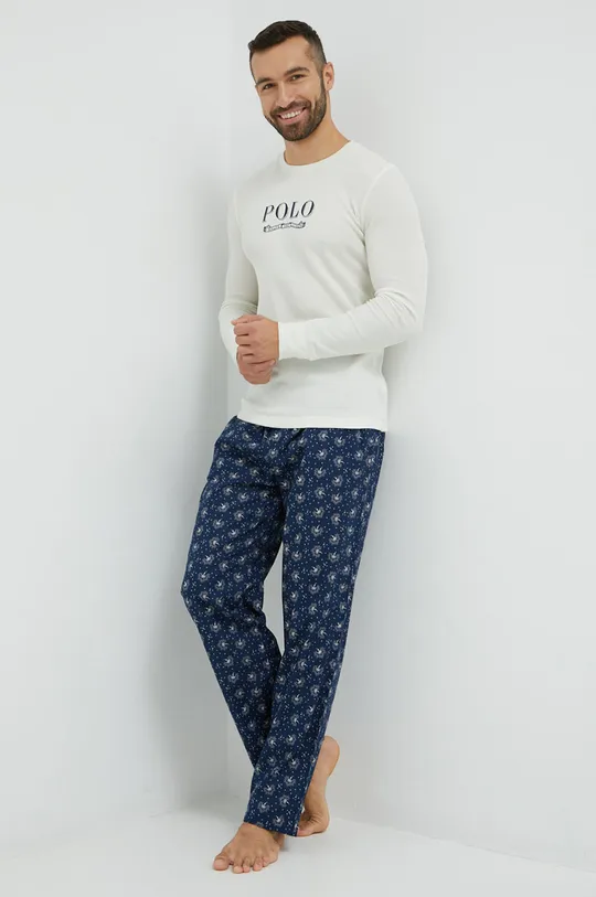 tmavomodrá Pyžamo Polo Ralph Lauren Pánsky