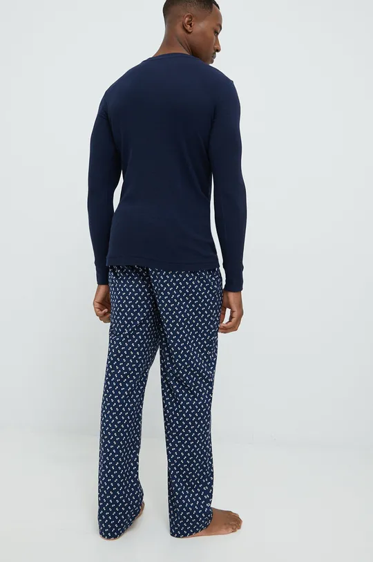 Pidžama Polo Ralph Lauren mornarsko plava