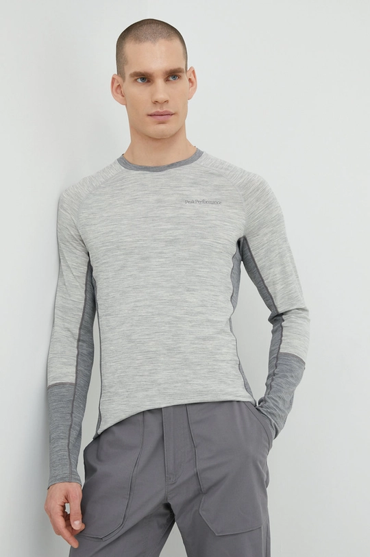 grigio Peak Performance longsleeve funzionale Magic Uomo