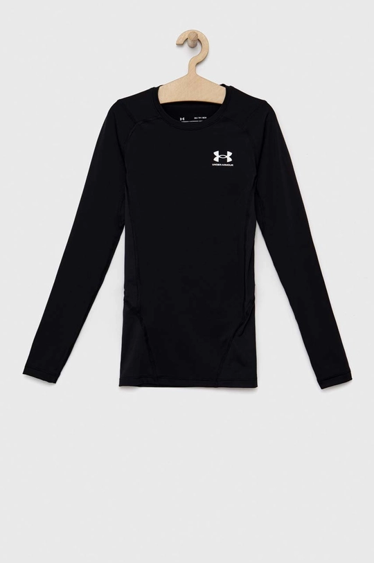 czarny Under Armour longsleeve treningowy Męski