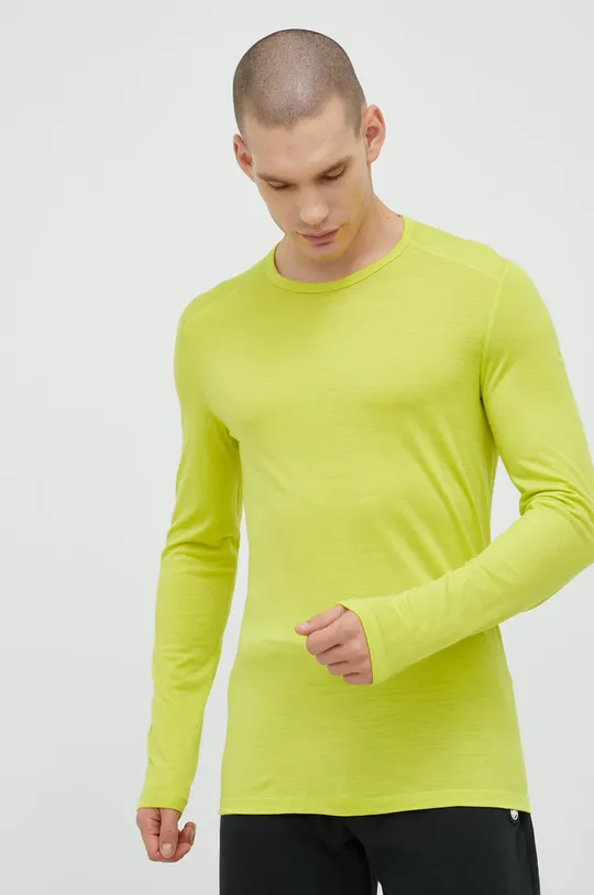 πράσινο Λειτουργικό μακρυμάνικο πουκάμισο Icebreaker Oasis 200