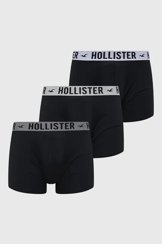 czarny Hollister Co. bokserki (3-pack) Męski