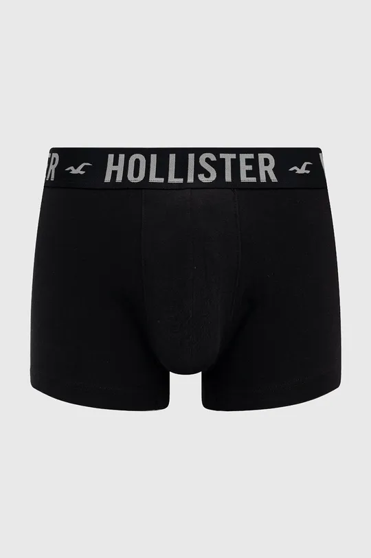 Hollister Co. μπόξερ (5-pack) μαύρο