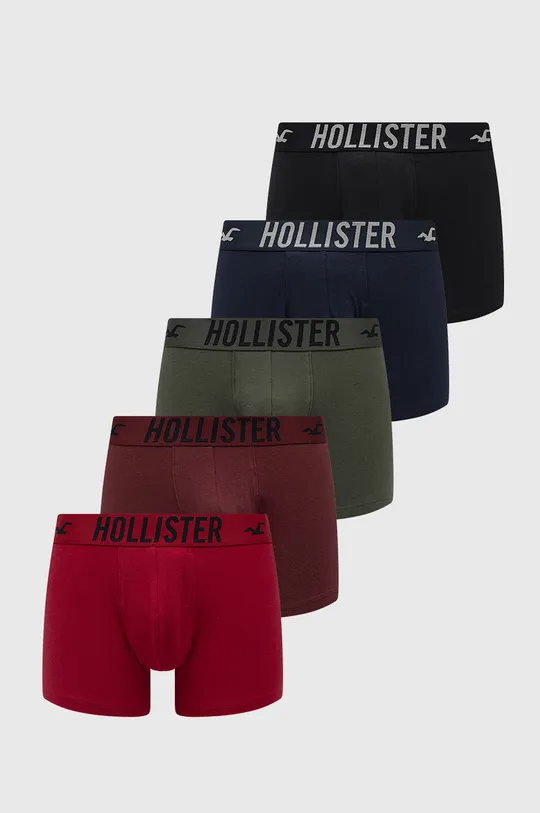 multicolor Hollister Co. bokserki (5-pack) Męski