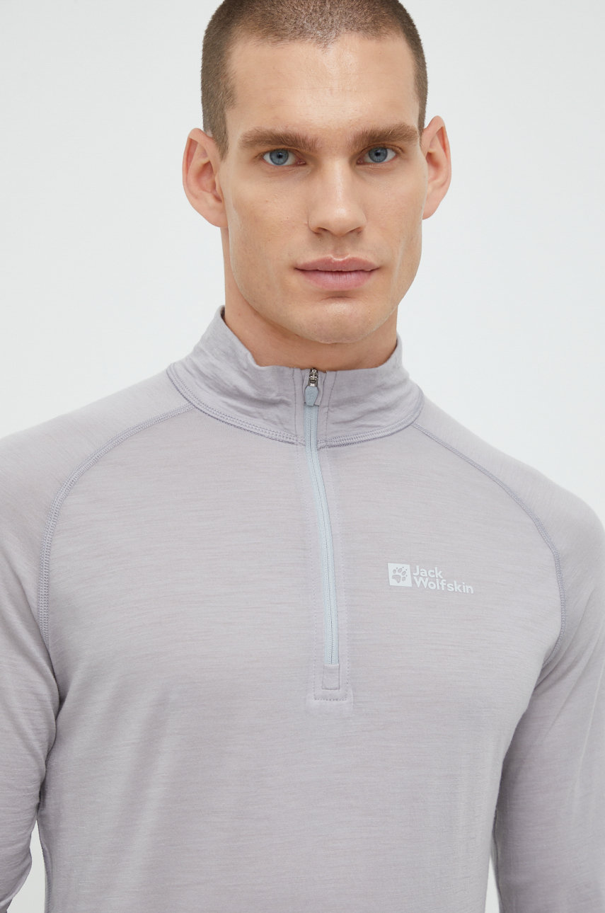 Jack Wolfskin longsleeve funkcyjny Alpspitze Wool