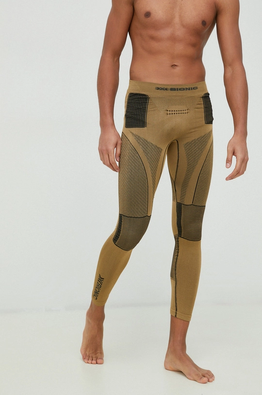 verde X-Bionic leggins funzionali Radiactor 4.0 Uomo