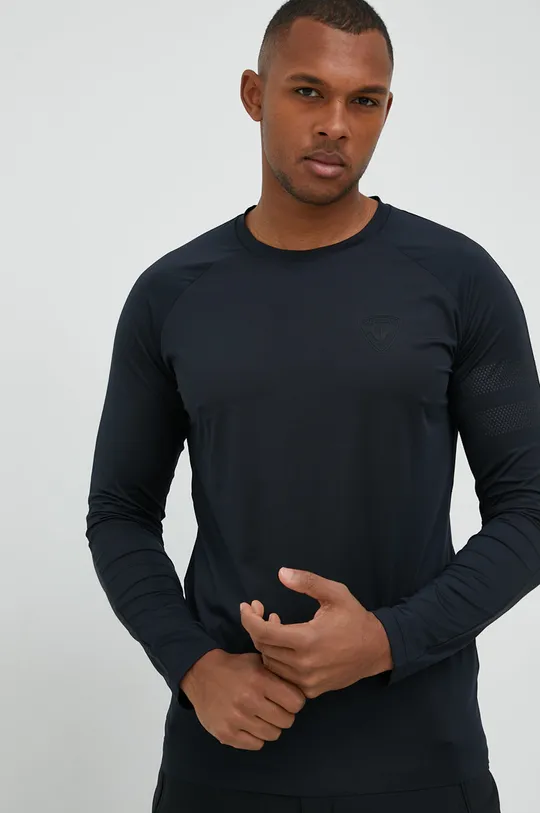 μαύρο Λειτουργικό μακρυμάνικο πουκάμισο Rossignol Ανδρικά