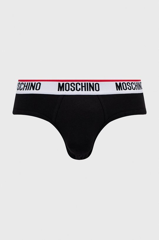 Moške spodnjice Moschino Underwear 2-pack črna