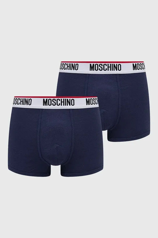 σκούρο μπλε Μποξεράκια Moschino Underwear 2-pack Ανδρικά