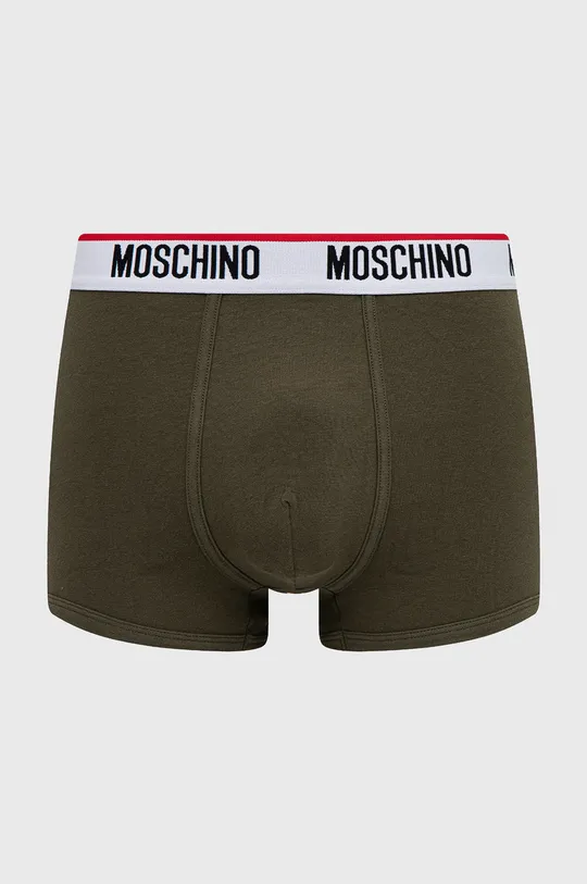 Moschino Underwear bokserki 2-pack zielony
